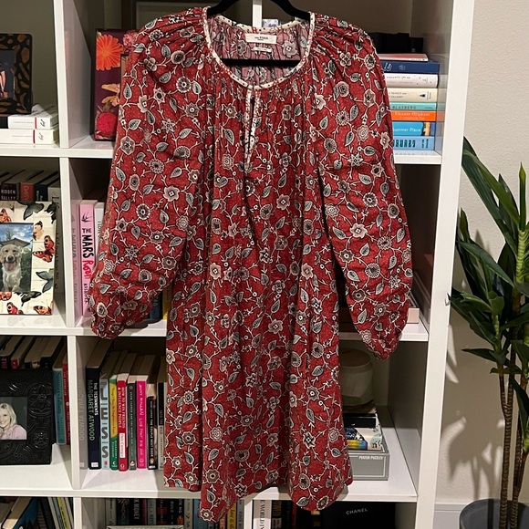 Isabel Marant Paisley Print Long Sleeve Dress✨ - Picture 2 of 7